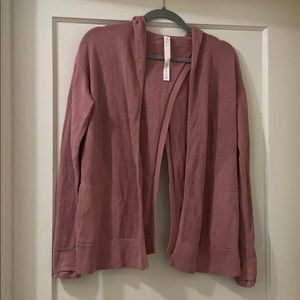 Lulu lemon open back cardigan size 4